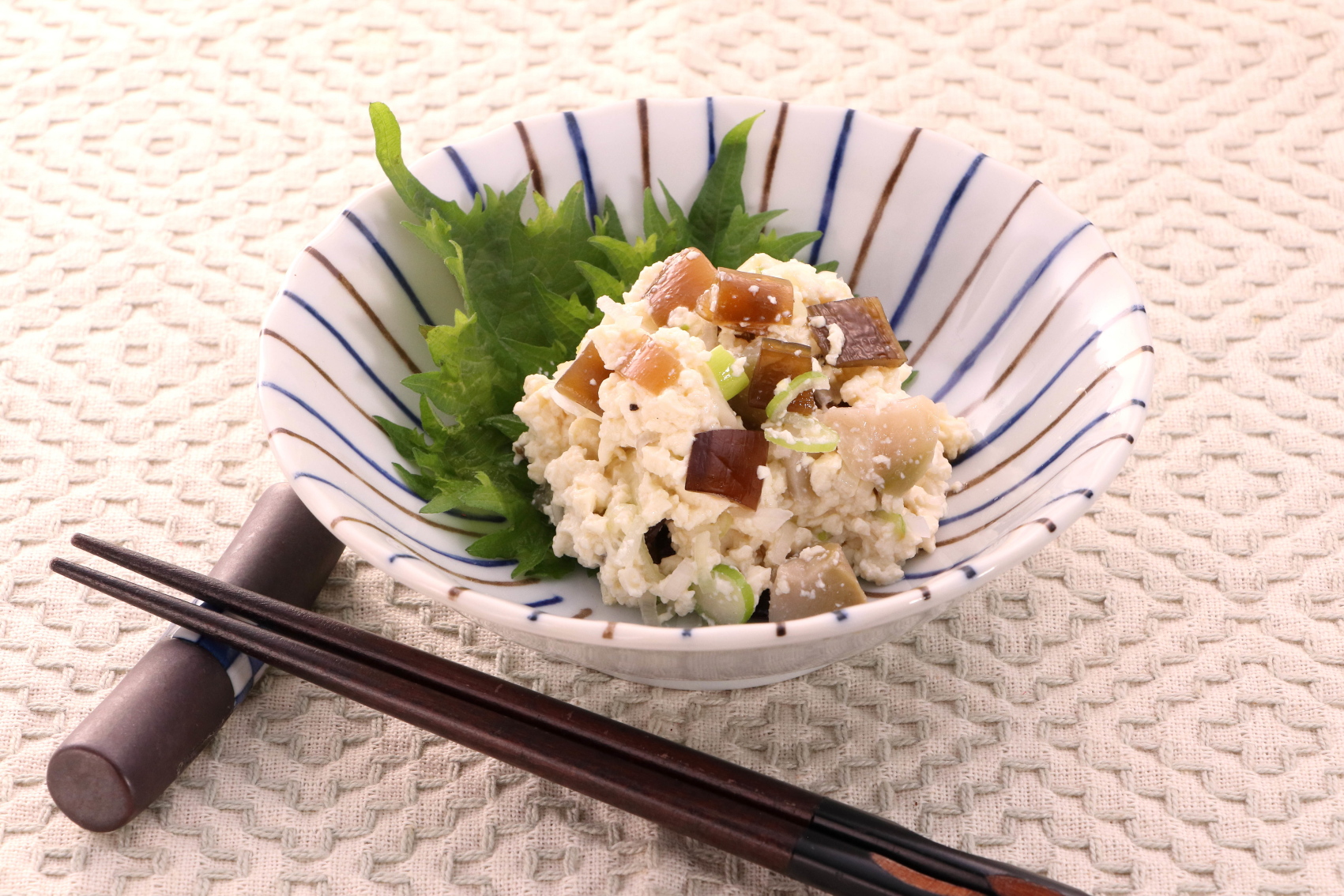 【動画公開中】茎わかめと豆腐の中華和え サムネイル画像