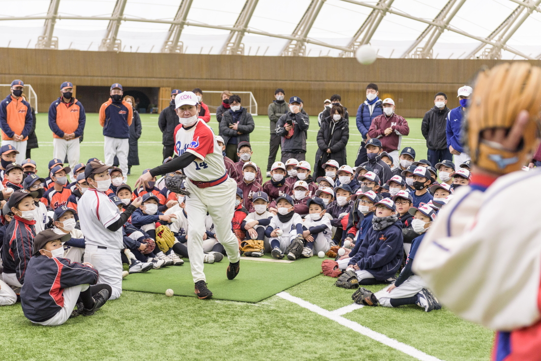 イオンふれあい野球教室を開催！のアイキャッチ画像