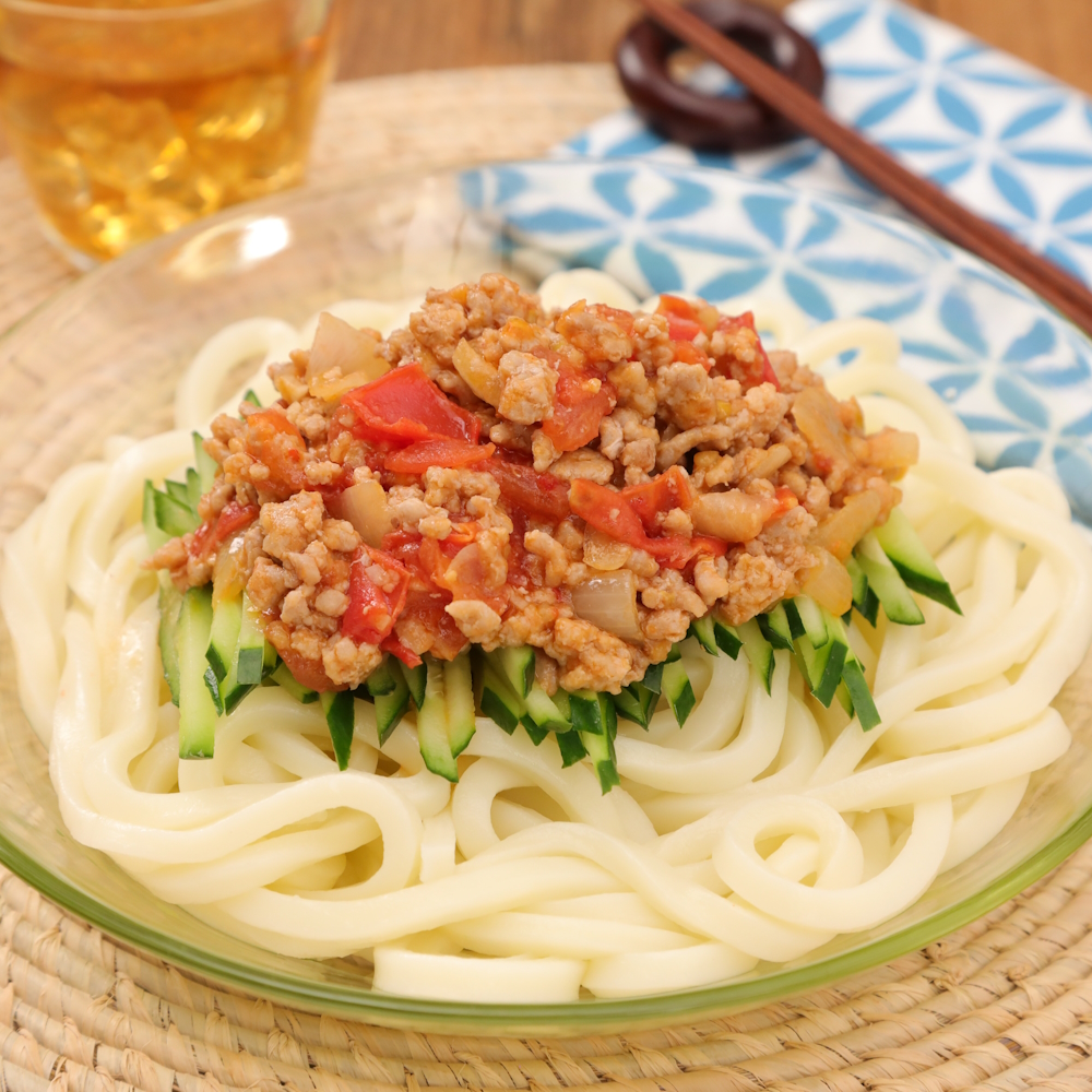 トマトの酸味が◎トマトじゃじゃ麺 サムネイル画像