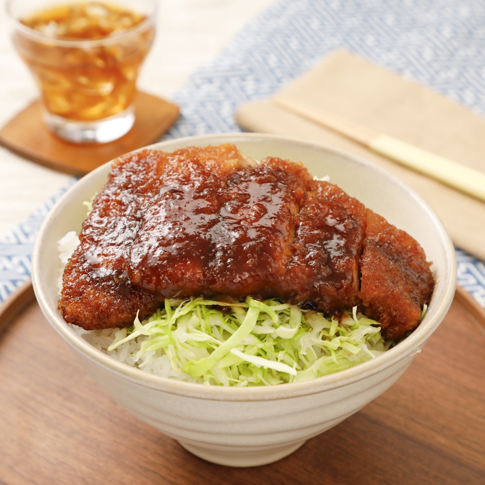 会津名物!ボリューム満点ソースカツ丼 サムネイル画像